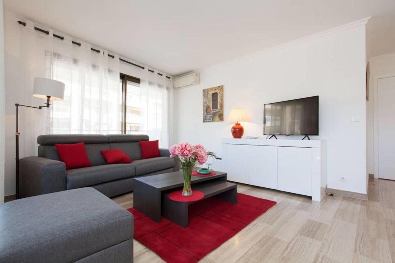 3-Room Apartment With Terrace In Palm Beach Канни Екстер'єр фото